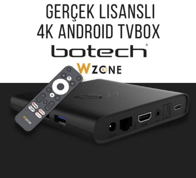 Botech Wzone Android TV Box (Google TV)